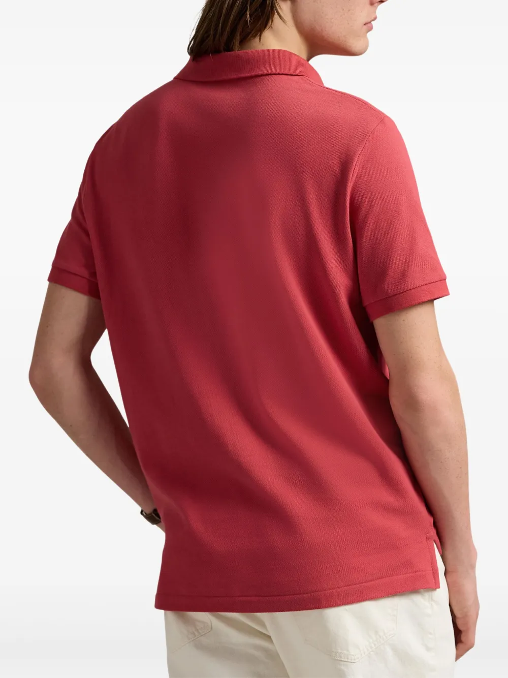 Polo Ralph Lauren Poloshirt met borduurwerk Rood