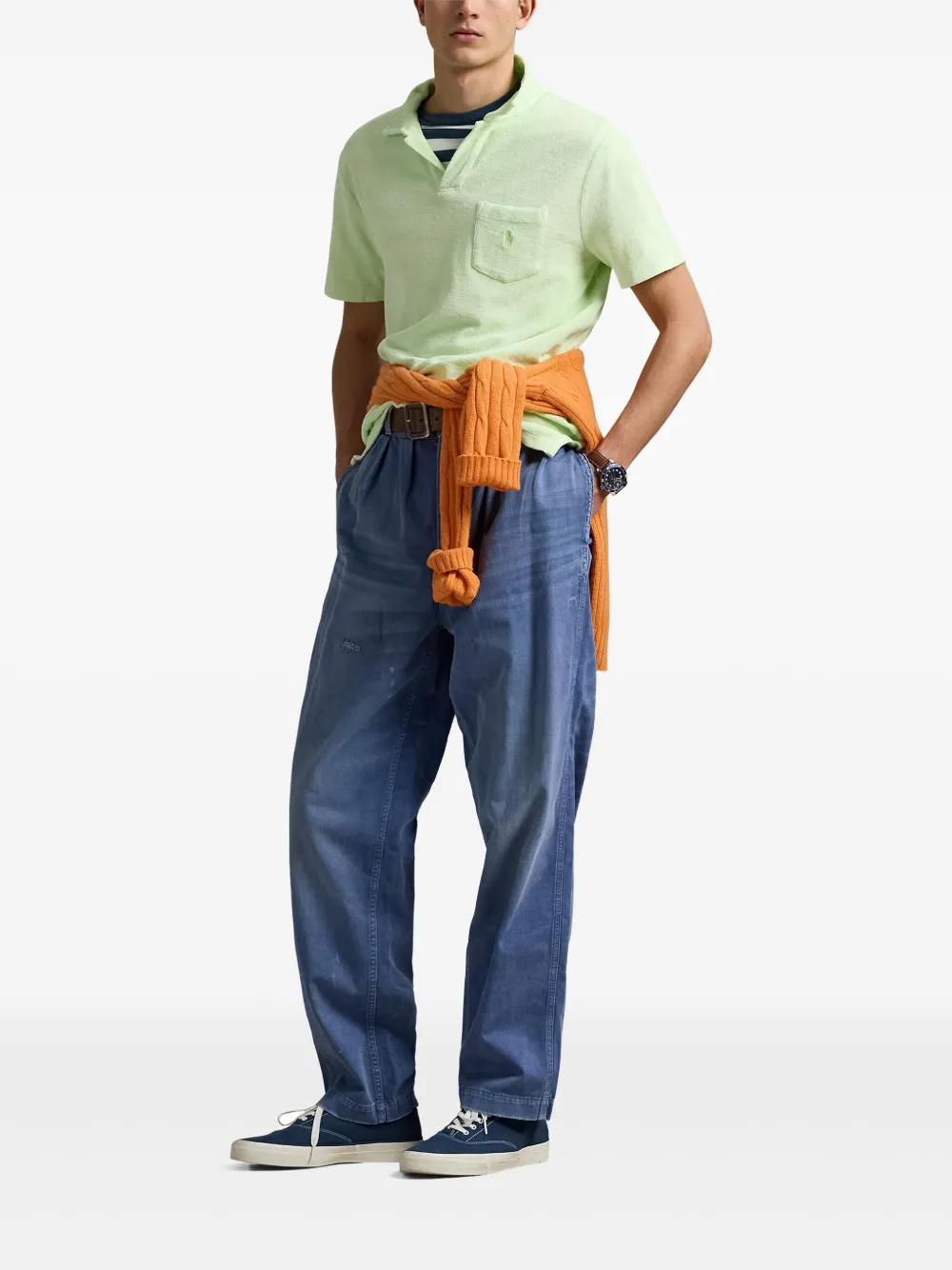 Polo Ralph Lauren Johnny poloshirt - Groen