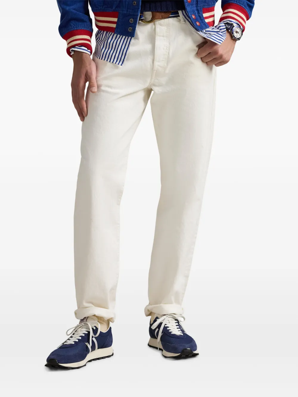 Polo Ralph Lauren Katoenen jeans Wit