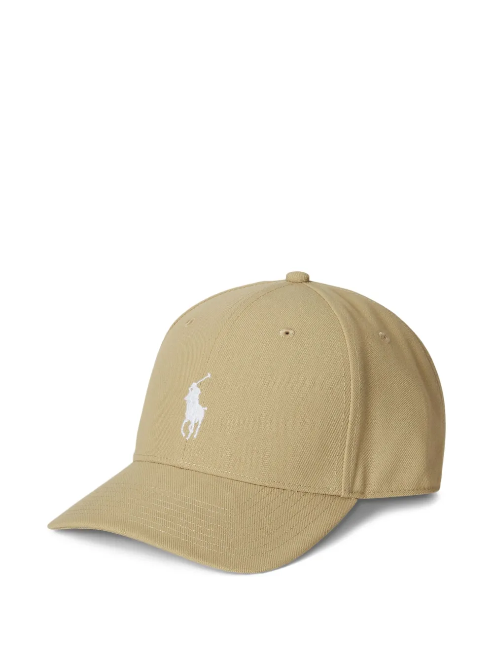 Polo Ralph Lauren Pet met geborduurd logo Beige