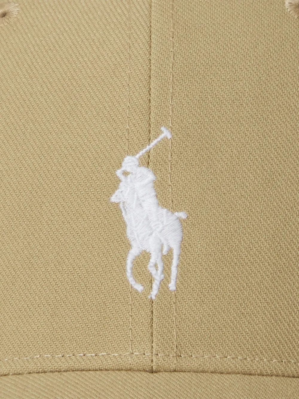 Polo Ralph Lauren Pet met geborduurd logo Beige