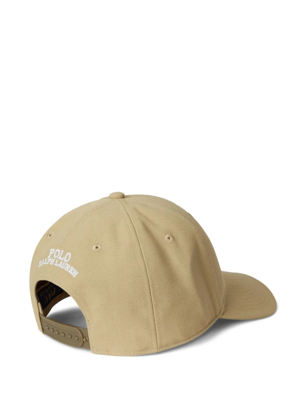 Polo Ralph Lauren Pet met geborduurd logo Beige