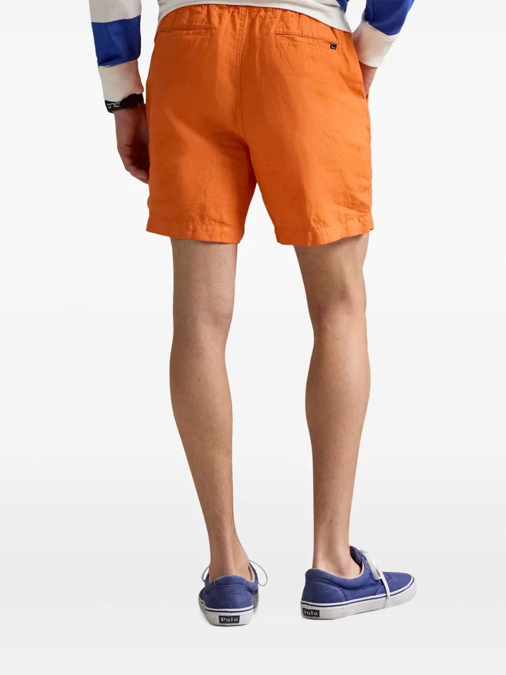 Polo Ralph Lauren Linnen bermuda shorts Oranje