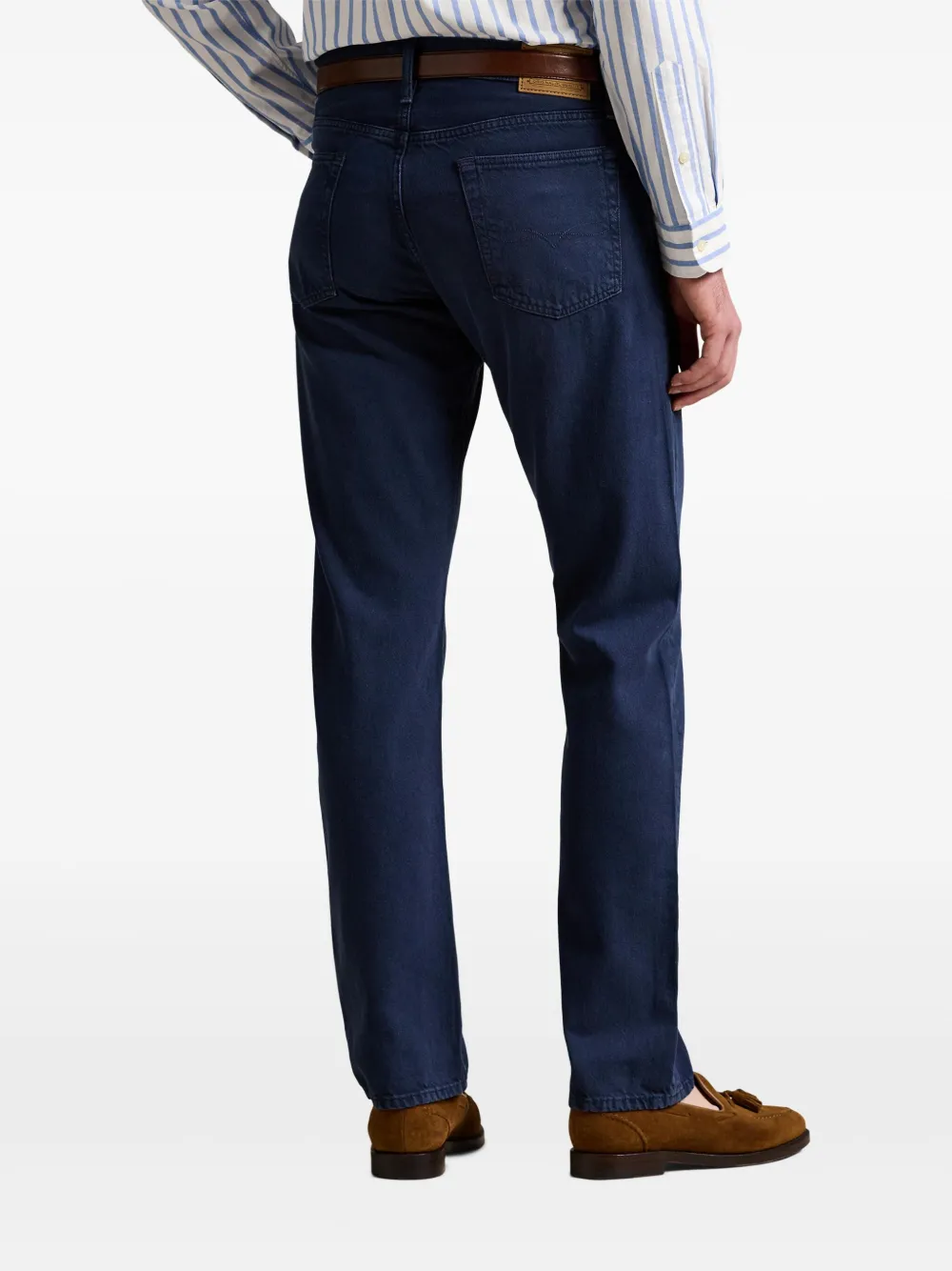 Polo Ralph Lauren Jeans met logopatch Blauw