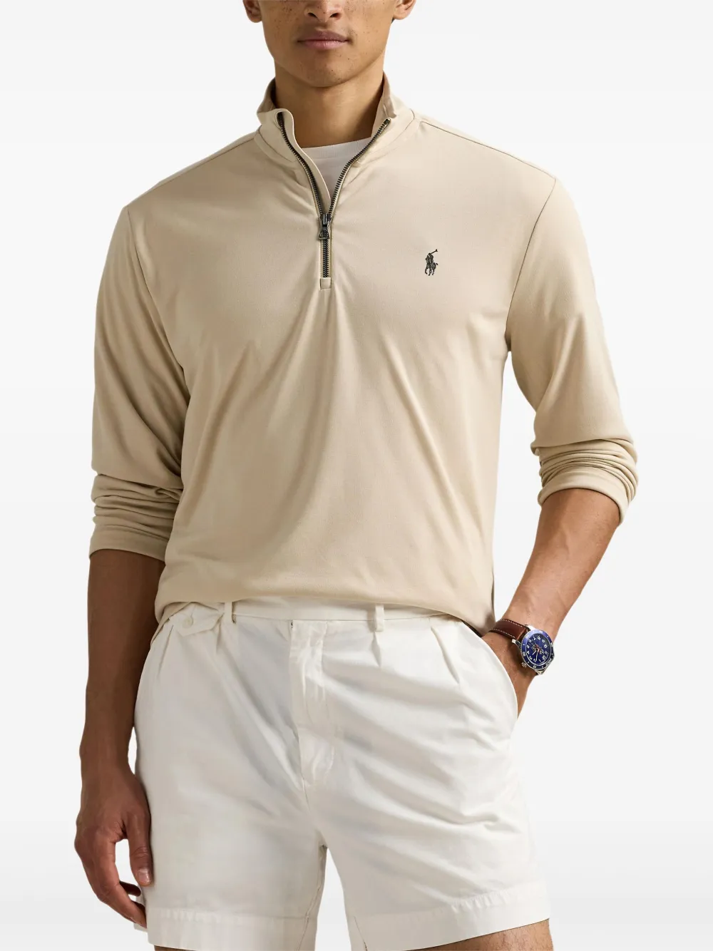 Polo Ralph Lauren Sweater met borduurwerk Beige
