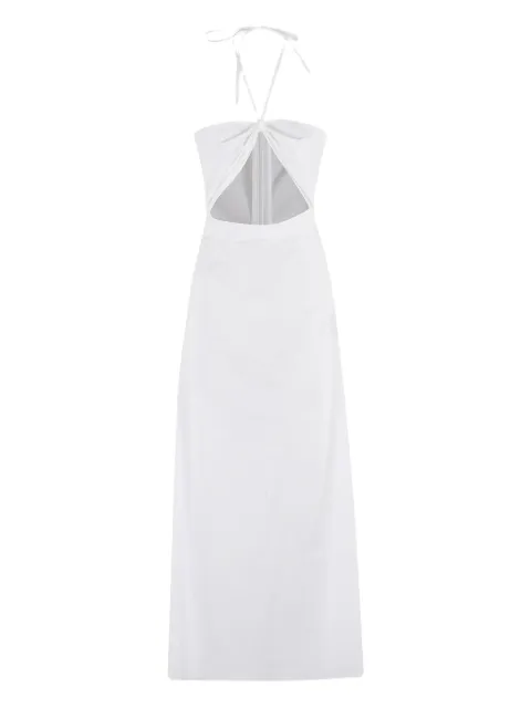 Federica Tosi cut-out halterneck dress