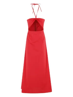 ワンピース FEDERICA TOSI Woman Dress Red 41206412 11 Federica Tosi - Long dress black - The Corner
