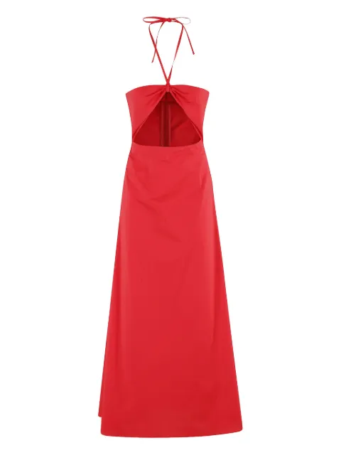 Federica Tosi cut-out halterneck dress