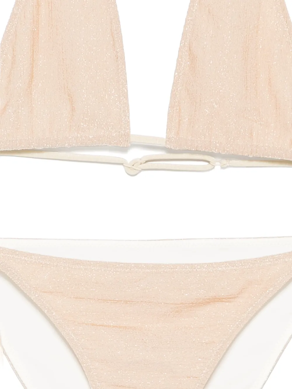 MC2 Saint Barth Kids Aryanna bikini Beige