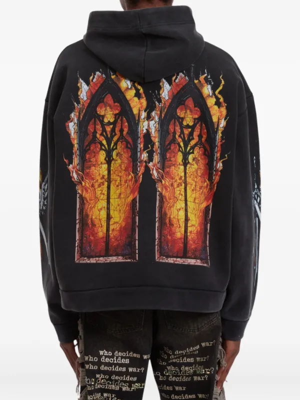 【関税込み】Who Decides War ブラック Ember Chapel フーディ EMBER CHAPEL HOODED PULLOVER – WHO DECIDES WAR