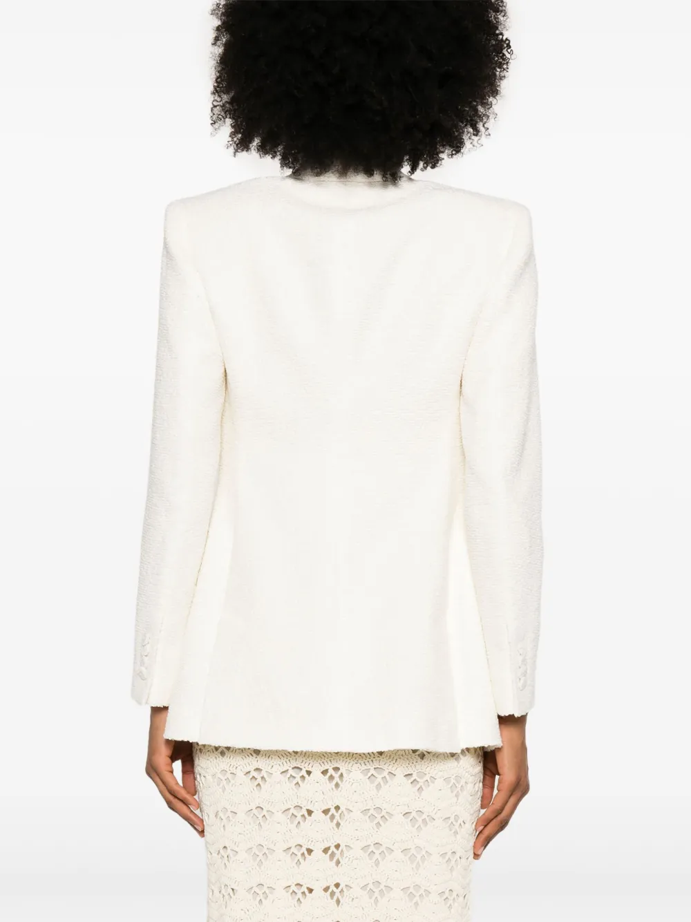 Gabriela Hearst Mairi blazer Wit