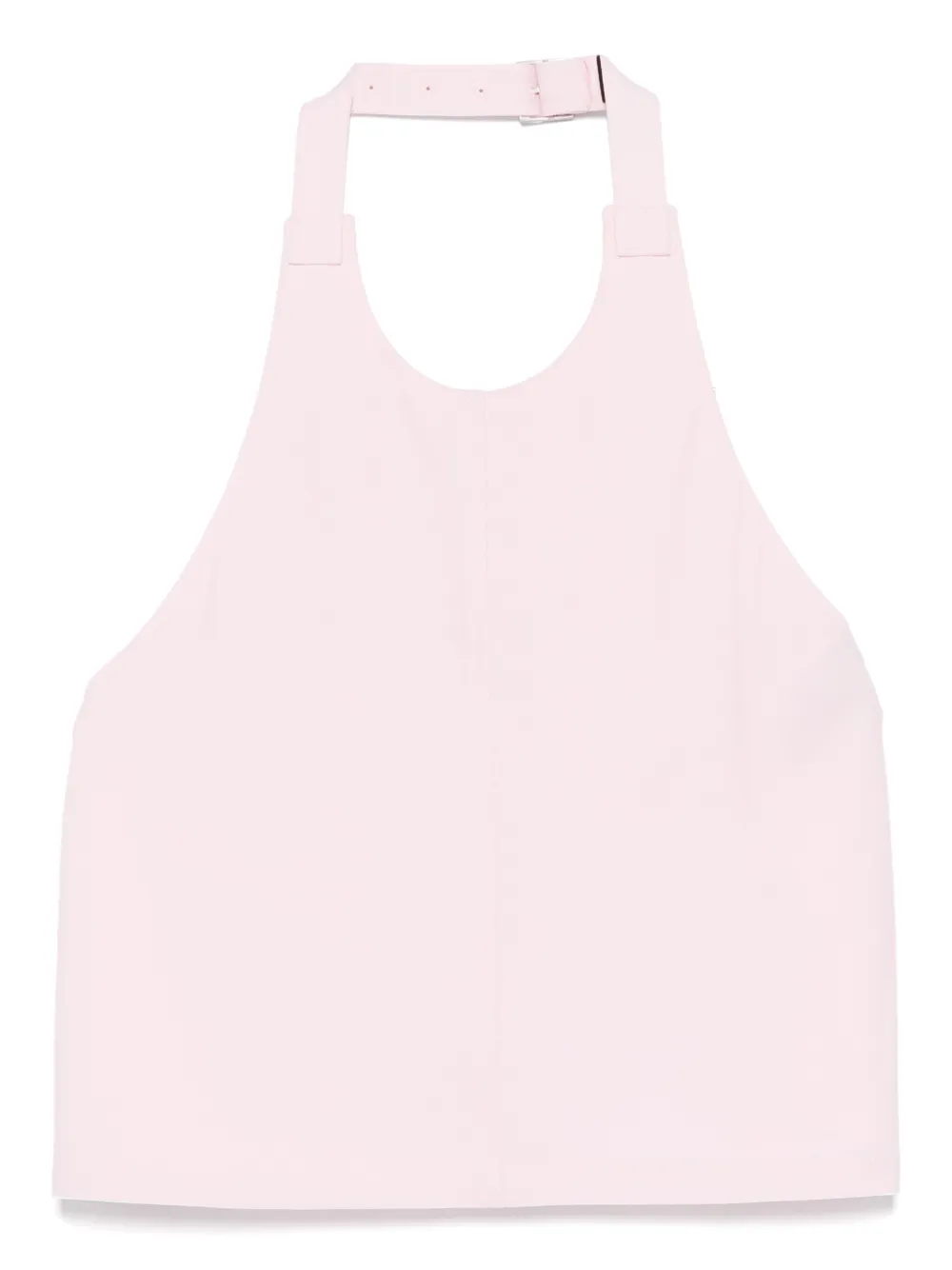 WARDROBE.NYC Haltertop met open rug Roze