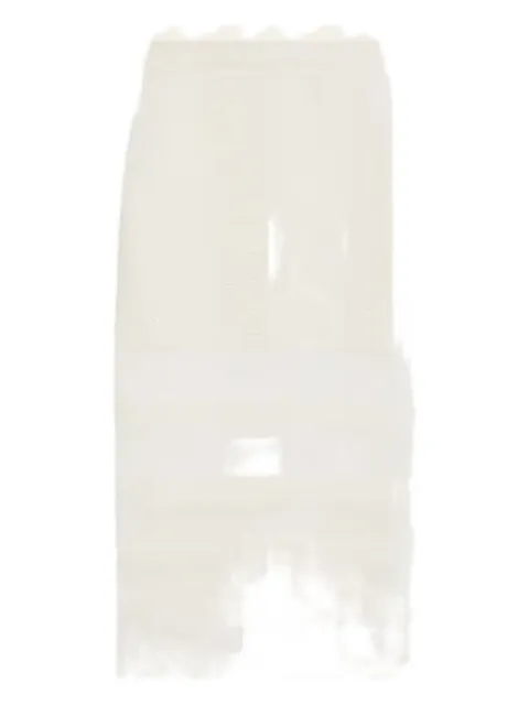 Maria McManus fringe-detailing skirt 