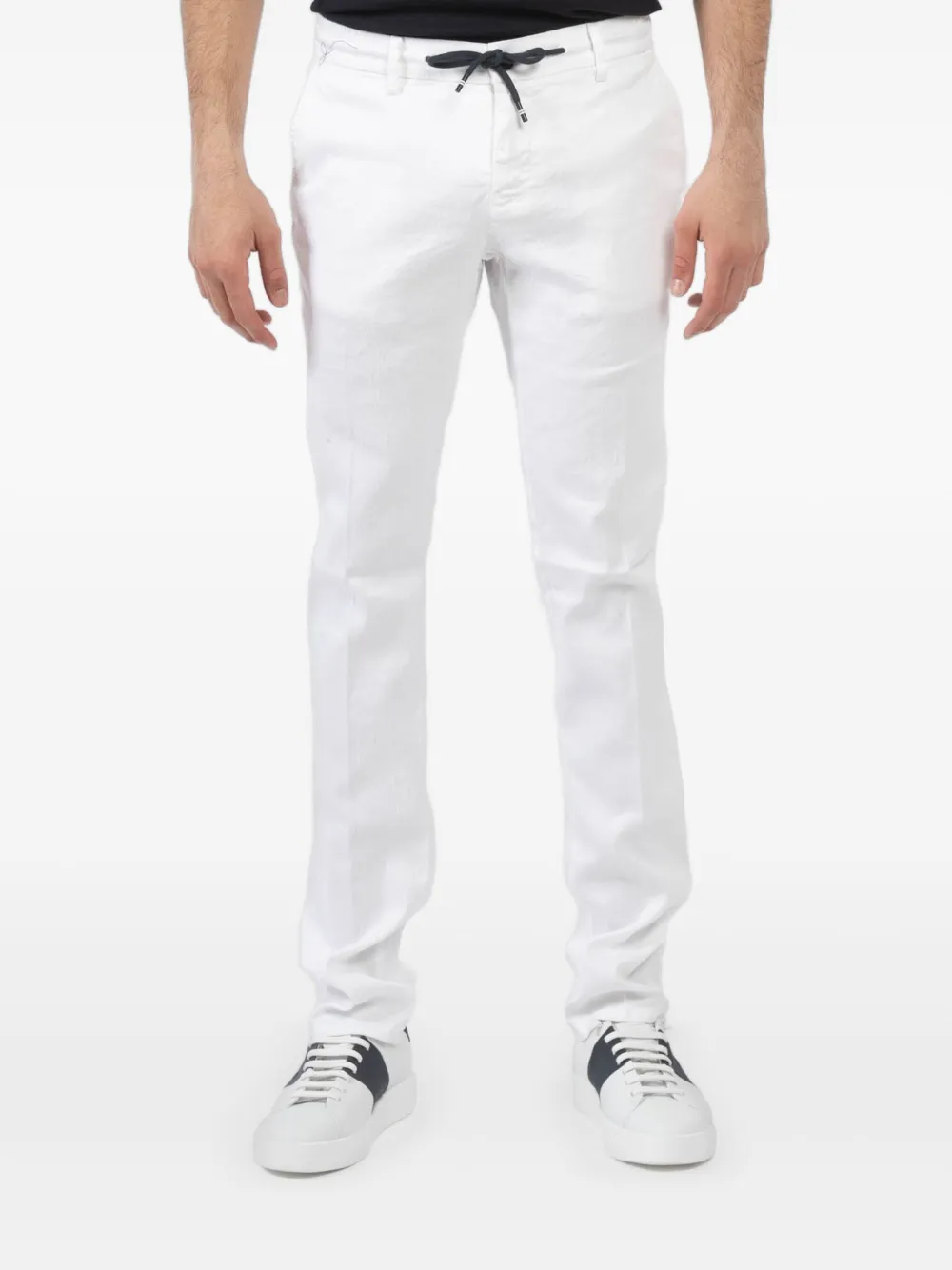 Mason's drawstring trousers | White | Image 1