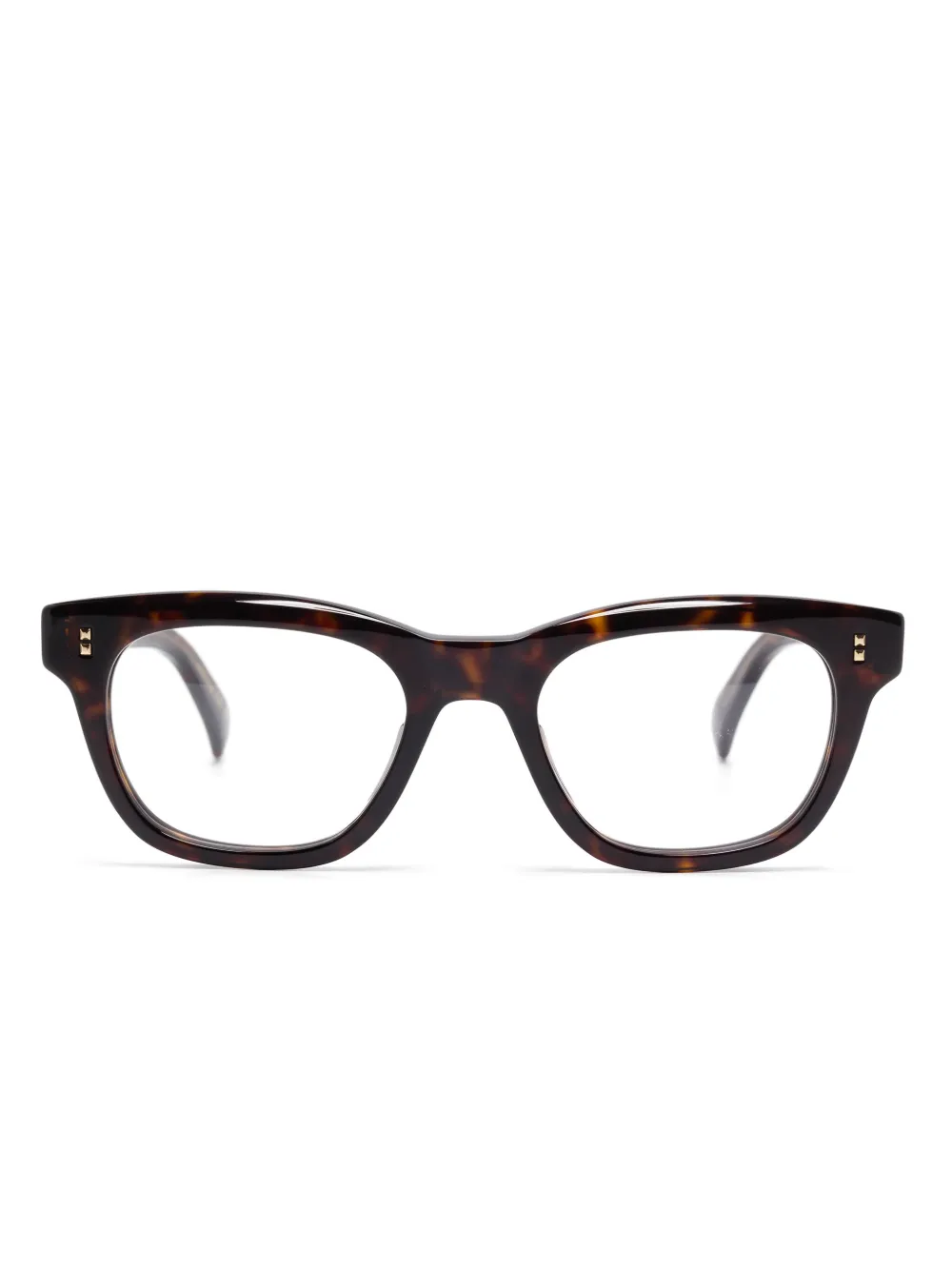 Dunhill lunettes de vue à monture carrée | marron | Image 1