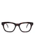 Dunhill square-frame glasses - Brown