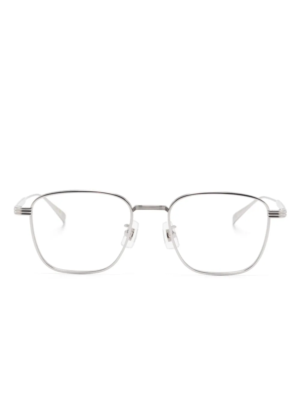 Dunhill lunettes de vue à monture carrée | argent | Image 1