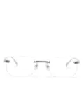 Dunhill square-frame glasses - Silver