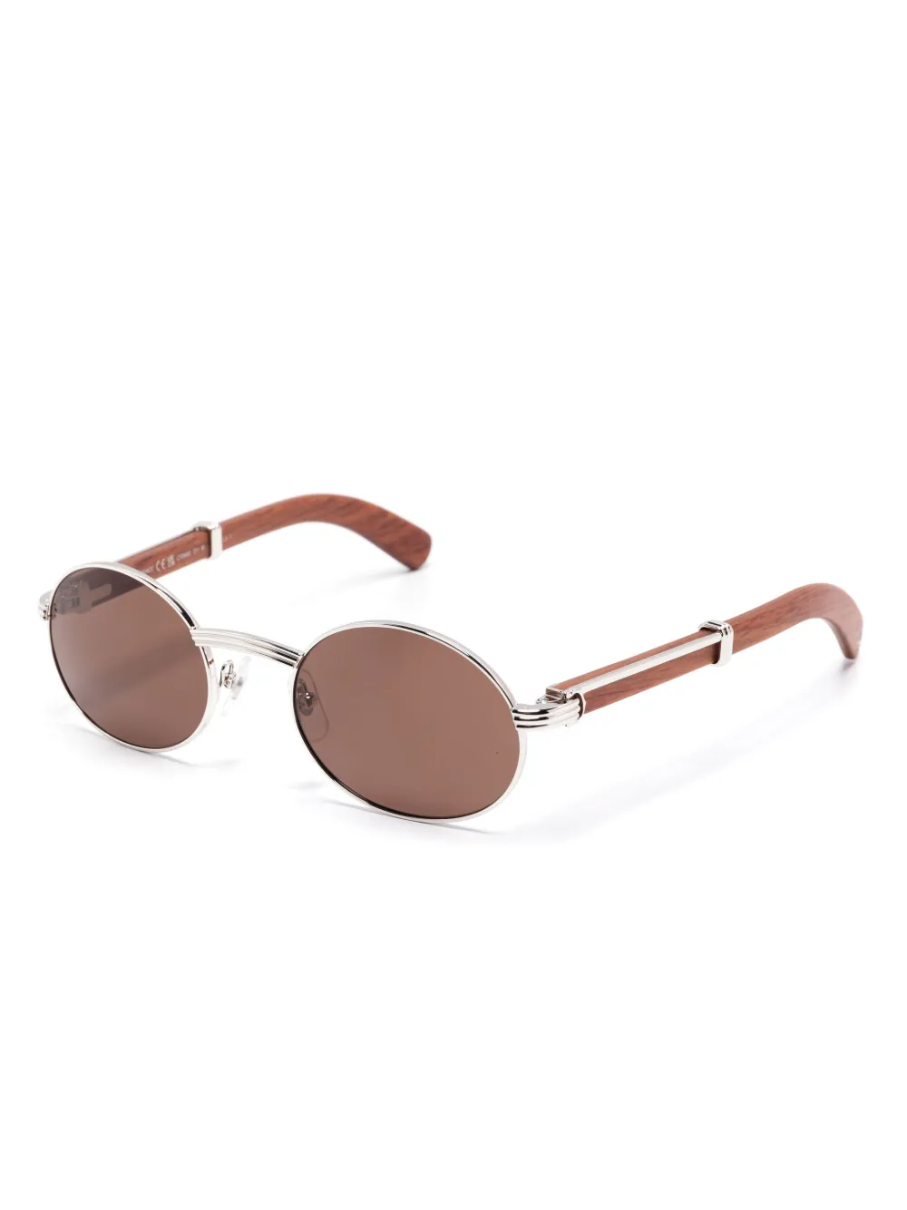 Cartier Eyewear Première de Cartier sunglasses - Zilver