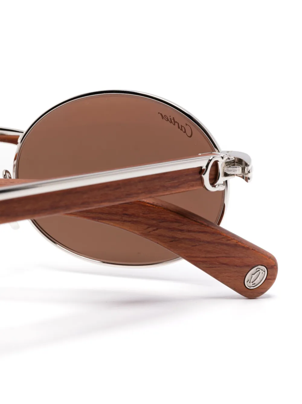 Cartier Eyewear Première de Cartier zonnebril Zilver