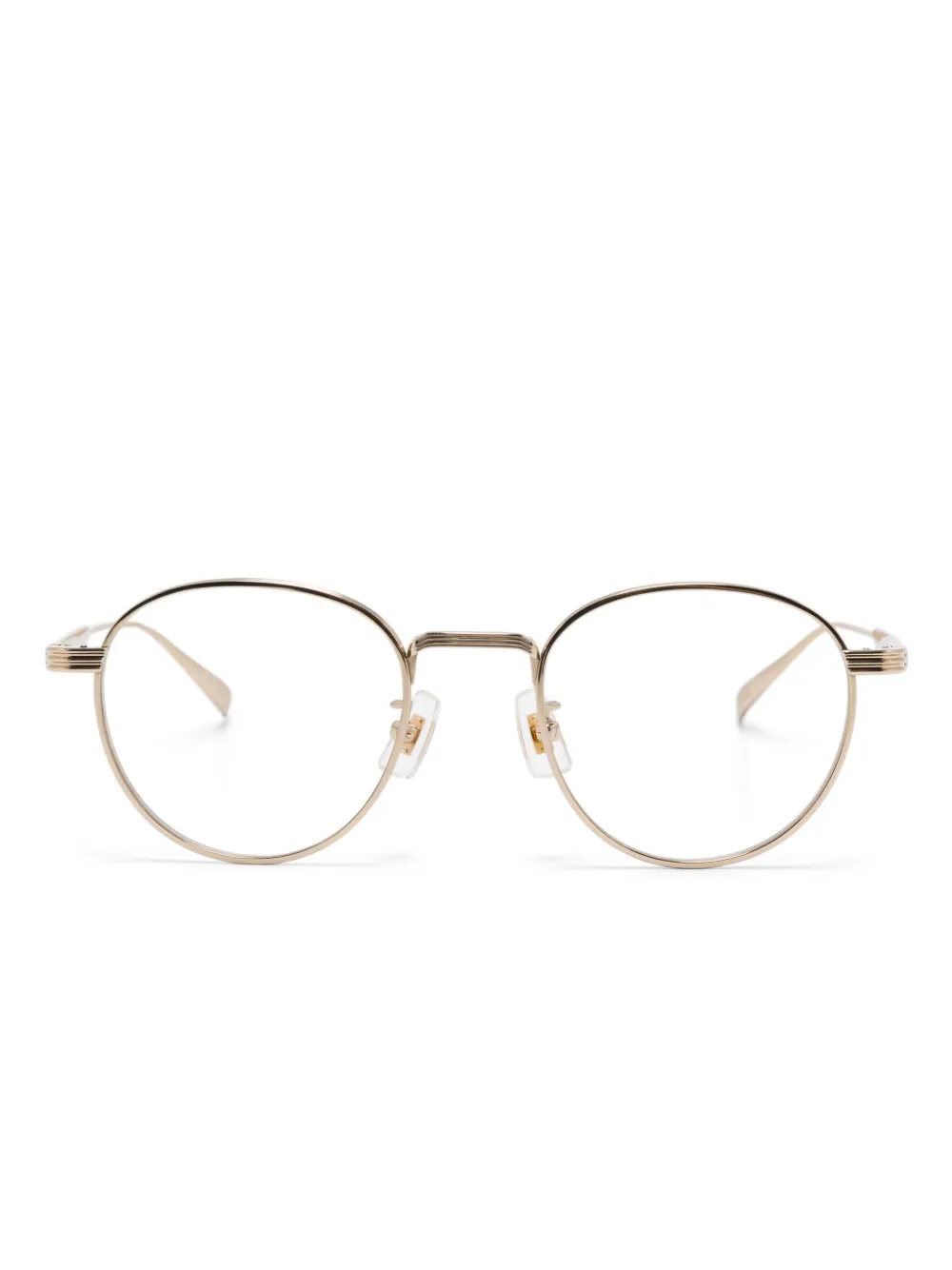 Dunhill lunettes de vue à monture ronde | or | Image 1