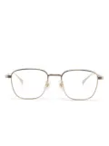 Dunhill square-frame glasses - Gold
