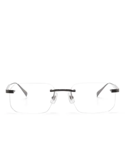 Dunhill rectangle-frame glasses