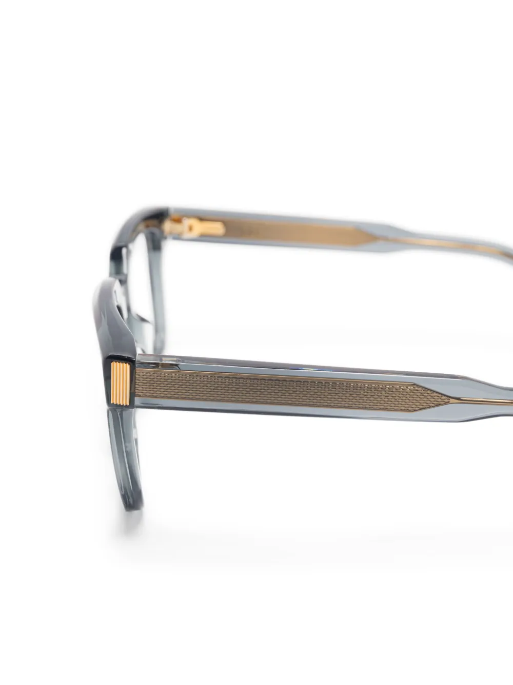  Dunhill Square-frame Glasses - Grey 