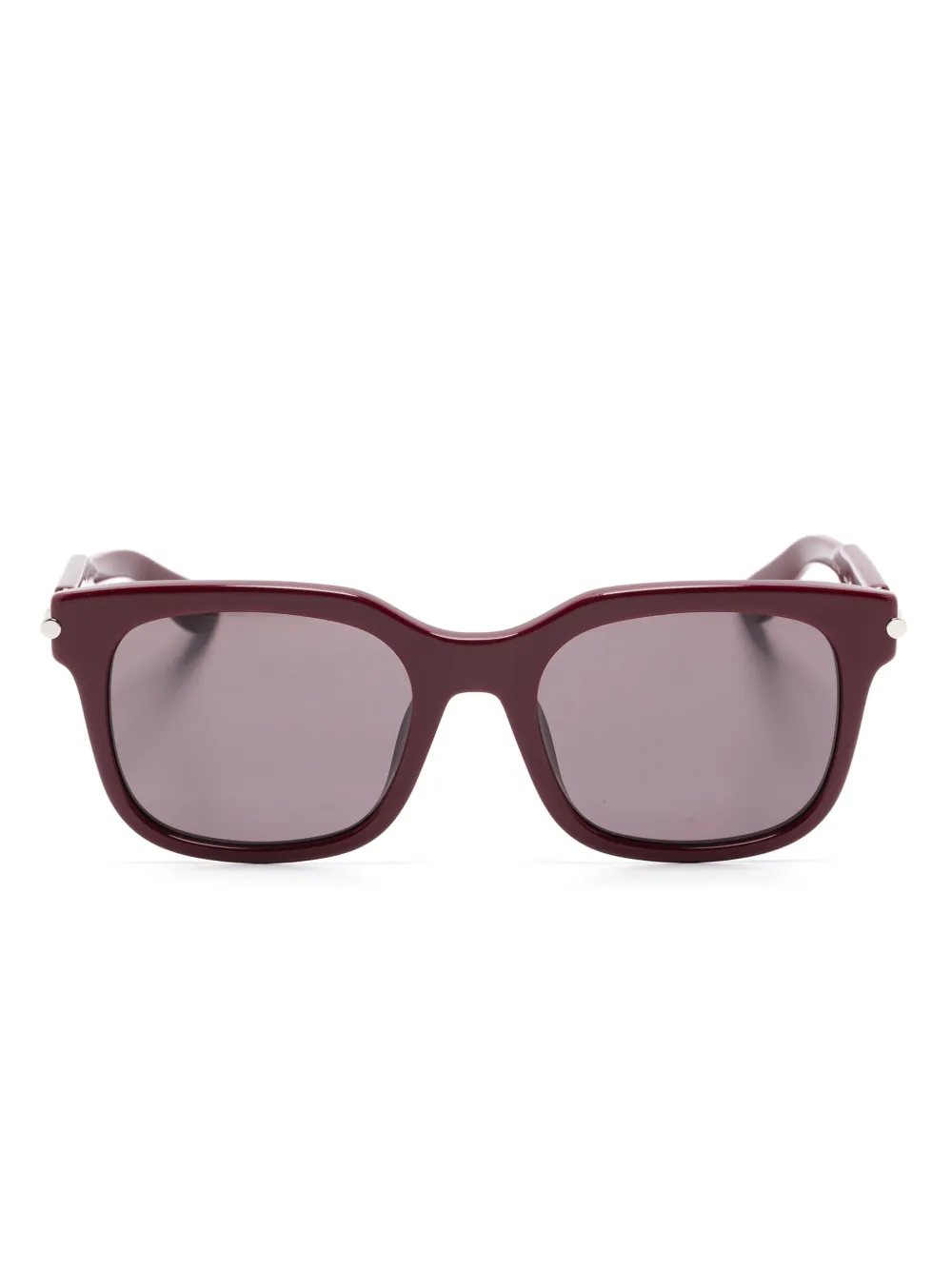 Alexander McQueen square-frame sunglasses | Red | Image 1