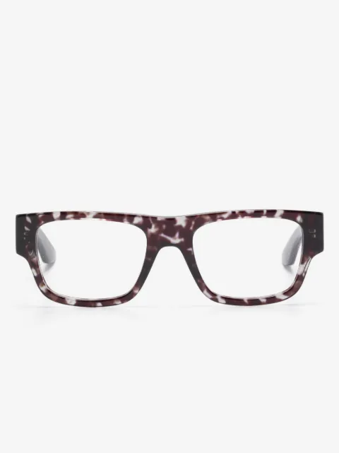 Alexander McQueen Eyewear tortoiseshell-effect glasses