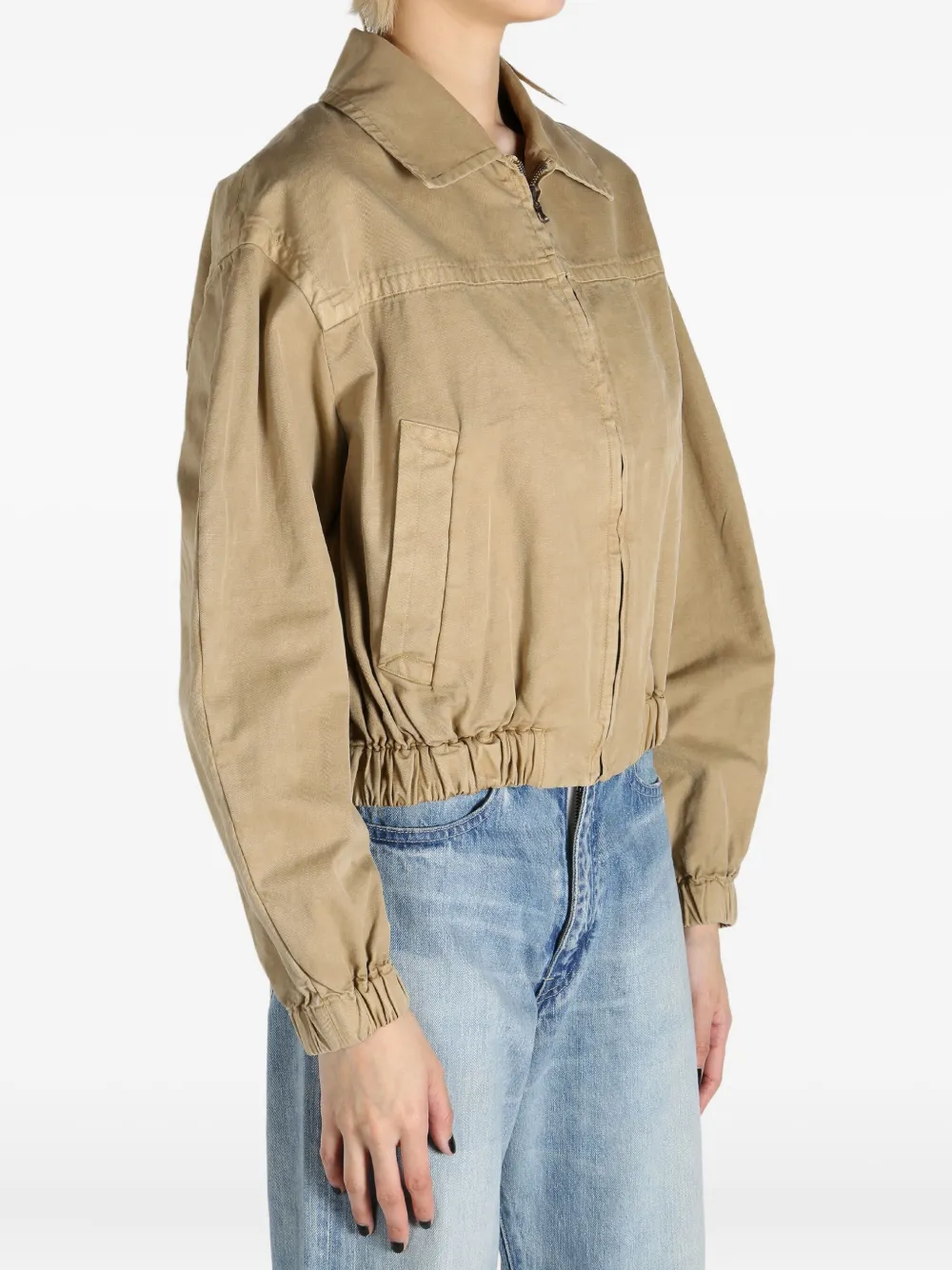 Auralee cotton jacket Beige