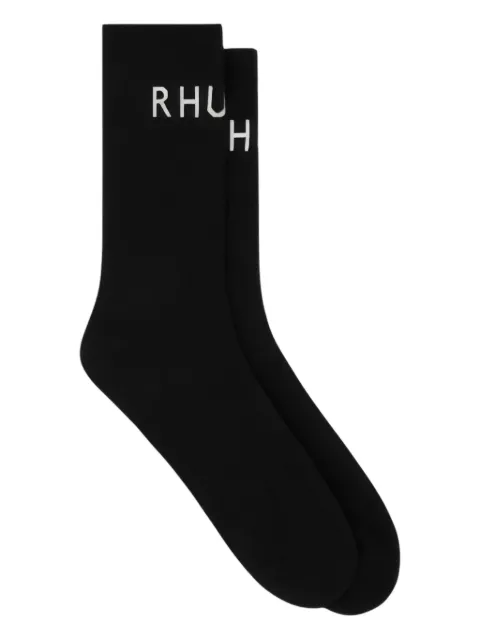 RHUDE calcetines Classic con logo