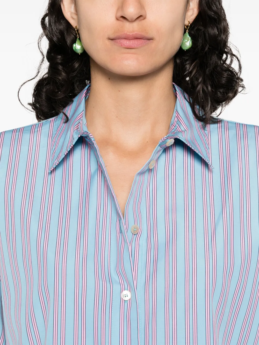 FORTE FORTE STRIPED SHIRT