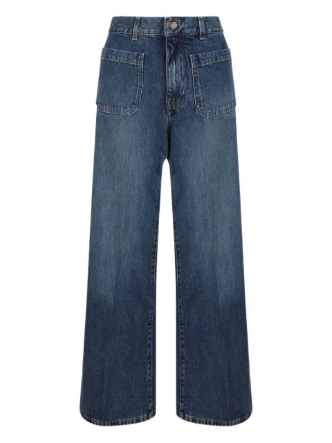 Chloé cropped bootcut jeans