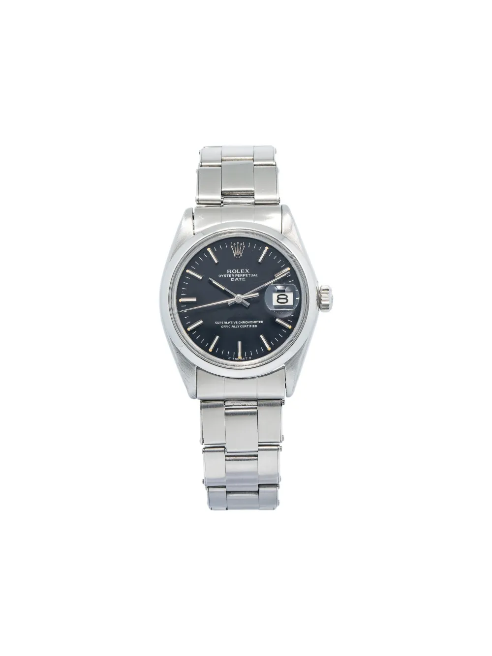 Rolex pre-owned Datejust 35mm | Black | Image 1