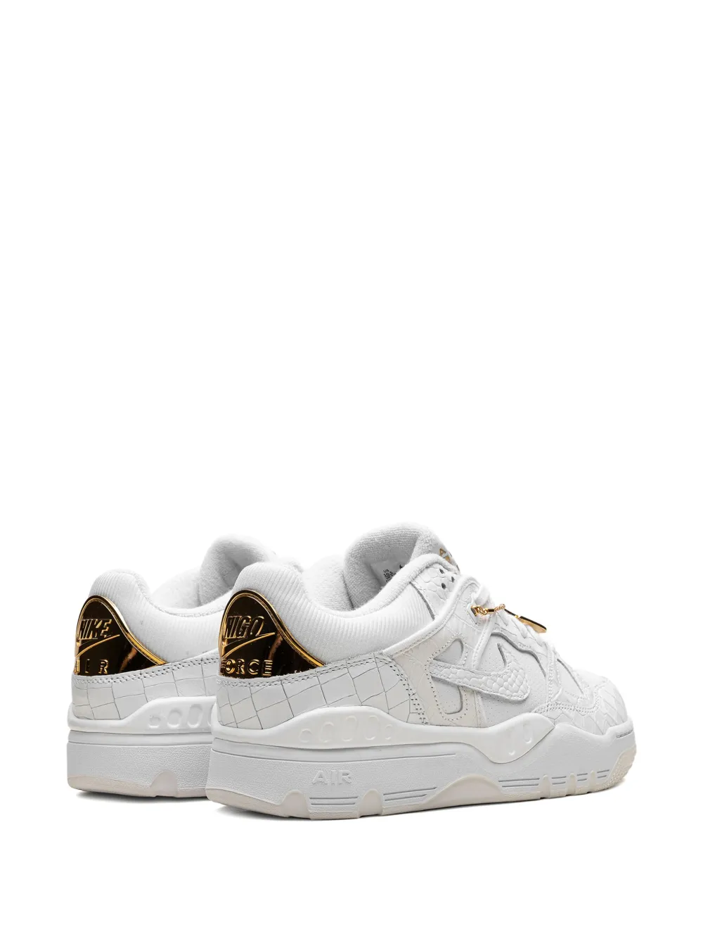 Nike x NIGO Air Force 3 SP "White Metallic Gold White Summit White" sneakers