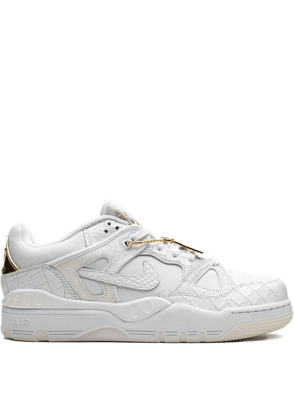 Nike x NIGO Air Force 3 SP "White Metallic Gold White Summit White" sneakers