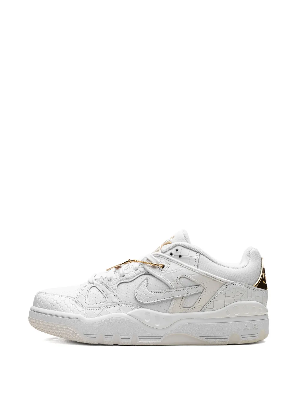Nike x NIGO Air Force 3 SP "White Metallic Gold White Summit White" sneakers