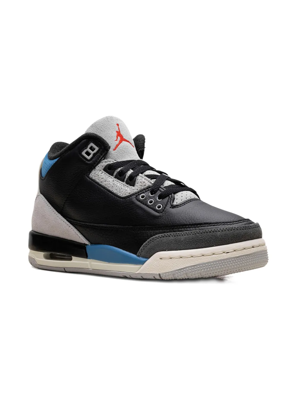 Jordan Air  3 "black/neutral Grey/military Blue/chile Red" Sneakers In Multi