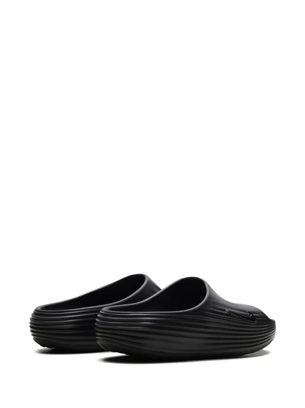Nike ReactX Rejuven8 "Triple Black" slides