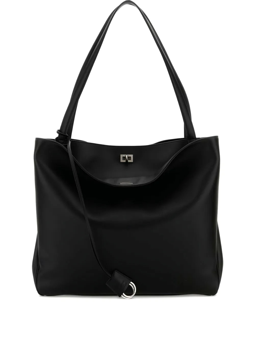 Balenciaga Rodeo leather tote bag 1000|Black