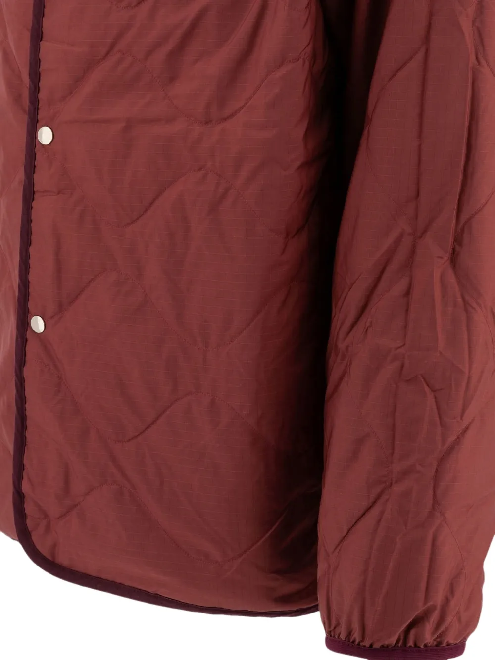 Nanamica Quilted Reversible Jacket In Red