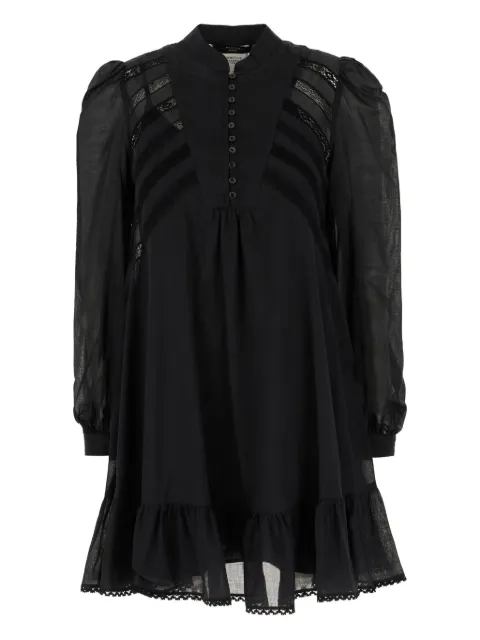 Weekend Max Mara lace-insert ruffled mini dress