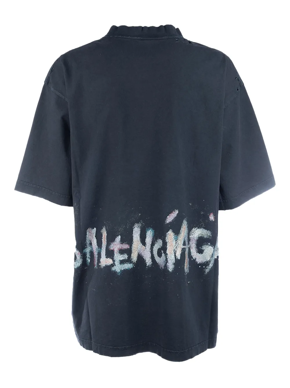Balenciaga logo cotton t-shirt | T-Shirts | Image 2