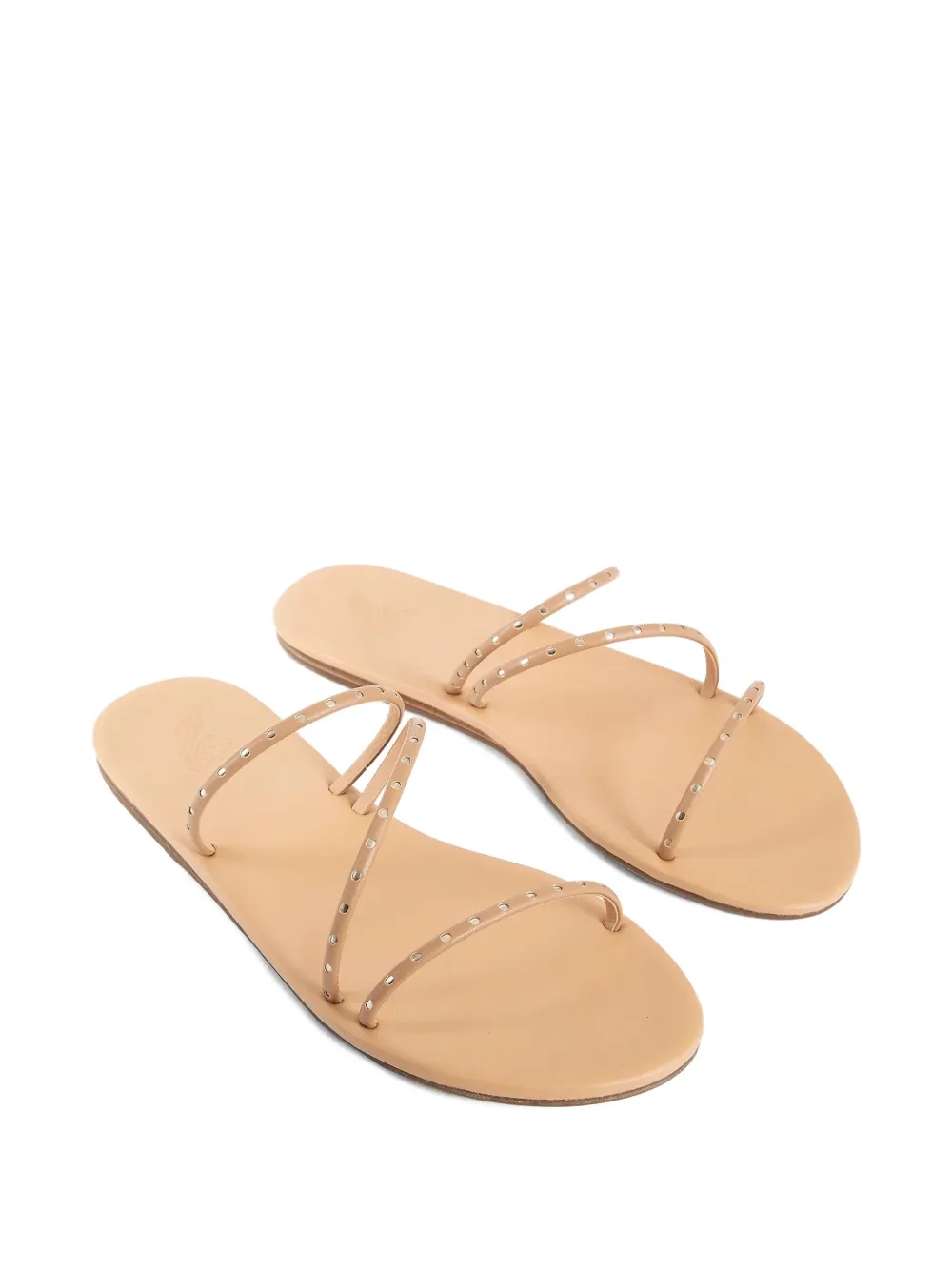 Ancient Greek Sandals Lynx studded sandals Neutrals