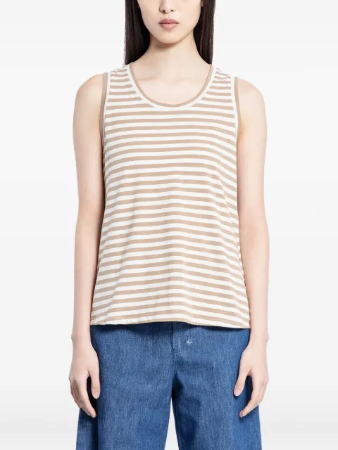 'S Max Mara Erbert striped cotton tank top