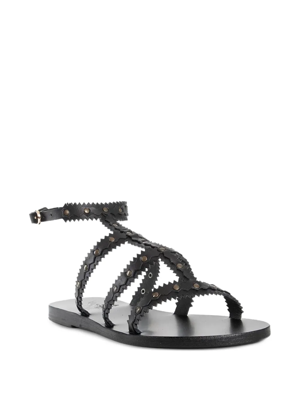 Ancient Greek Sandals Maska studded sandals | Flat Sandals | Image 2