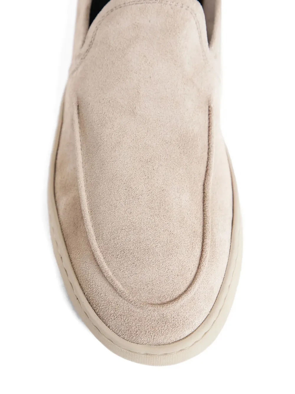 Officine Creative Suède loafers Beige