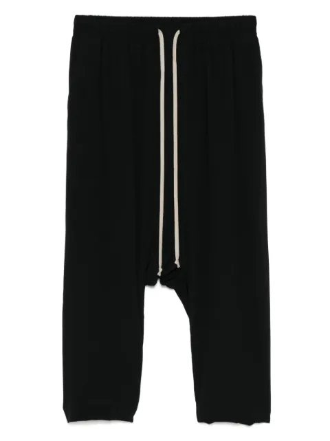 Rick Owens drawstring cropped trousers