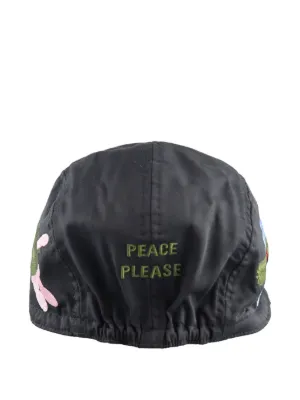 Walter Van Beirendonck刺繍入り黒ベースボールキャップ Walter Van Beirendonck メンズ 帽子通販 - FARFETCH